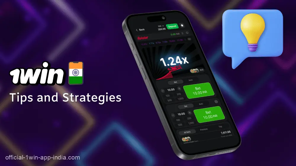 Tips and Strategies for Aviator Players in the 1Win India Mobile App